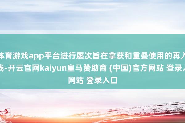 体育游戏app平台进行屡次旨在拿获和重叠使用的再入实践-开云官网kaiyun皇马赞助商 (中国)官方网站 登录入口